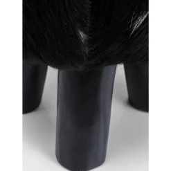 Sitzbänke|KARE Design Hocker Flint Stone Schwarz O35Cm