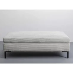 Sitzbänke|KARE Design Hocker Gianni Cord Grau