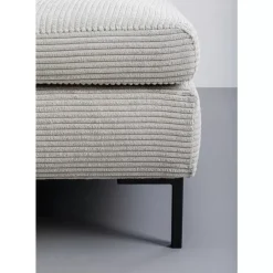 Sitzbänke|KARE Design Hocker Gianni Cord Grau