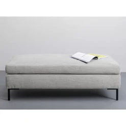 Sitzbänke|KARE Design Hocker Gianni Cord Grau