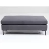 Sitzbänke|KARE Design Hocker Gianni Grau