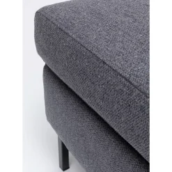 Sitzbänke|KARE Design Hocker Gianni Grau