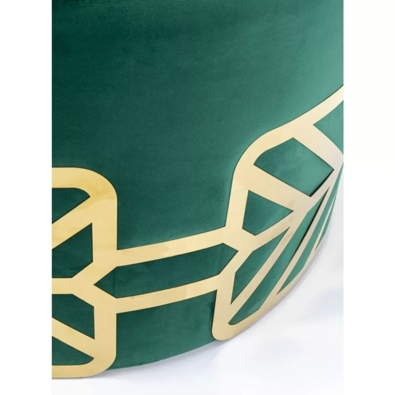 Sitzbänke|KARE Design Hocker Jenna Grun O61Cm