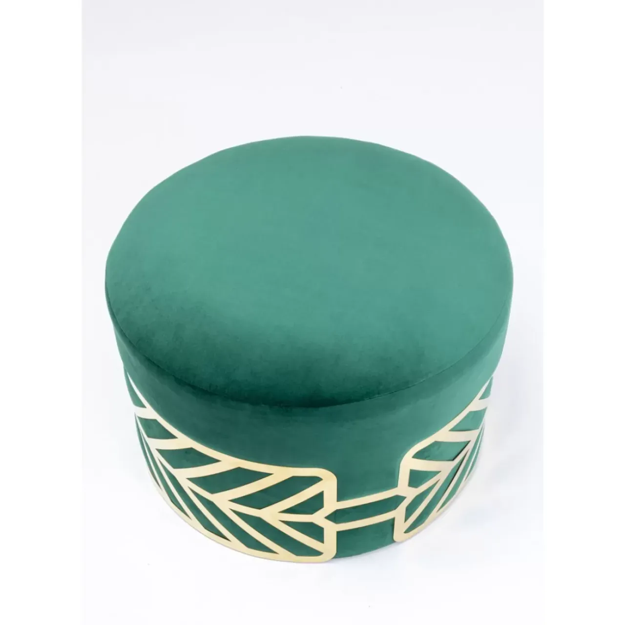 Sitzbänke|KARE Design Hocker Jenna Grun O61Cm