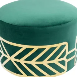 Sitzbänke|KARE Design Hocker Jenna Grun O61Cm