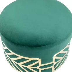 Sitzbänke|KARE Design Hocker Jenna Grun O61Cm
