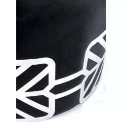 Sitzbänke|KARE Design Hocker Jenna Schwarz O61Cm