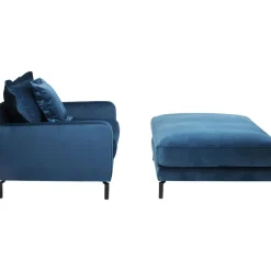 Sitzbänke|KARE Design Hocker Lullaby Petrol