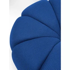 Sitzbänke|KARE Design Hocker Peppo Lounge Blau O80Cm