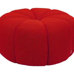 Sitzbänke|KARE Design Hocker Peppo Lounge Rot O80Cm