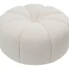 Sitzbänke|KARE Design Hocker Peppo Lounge Weis O76Cm