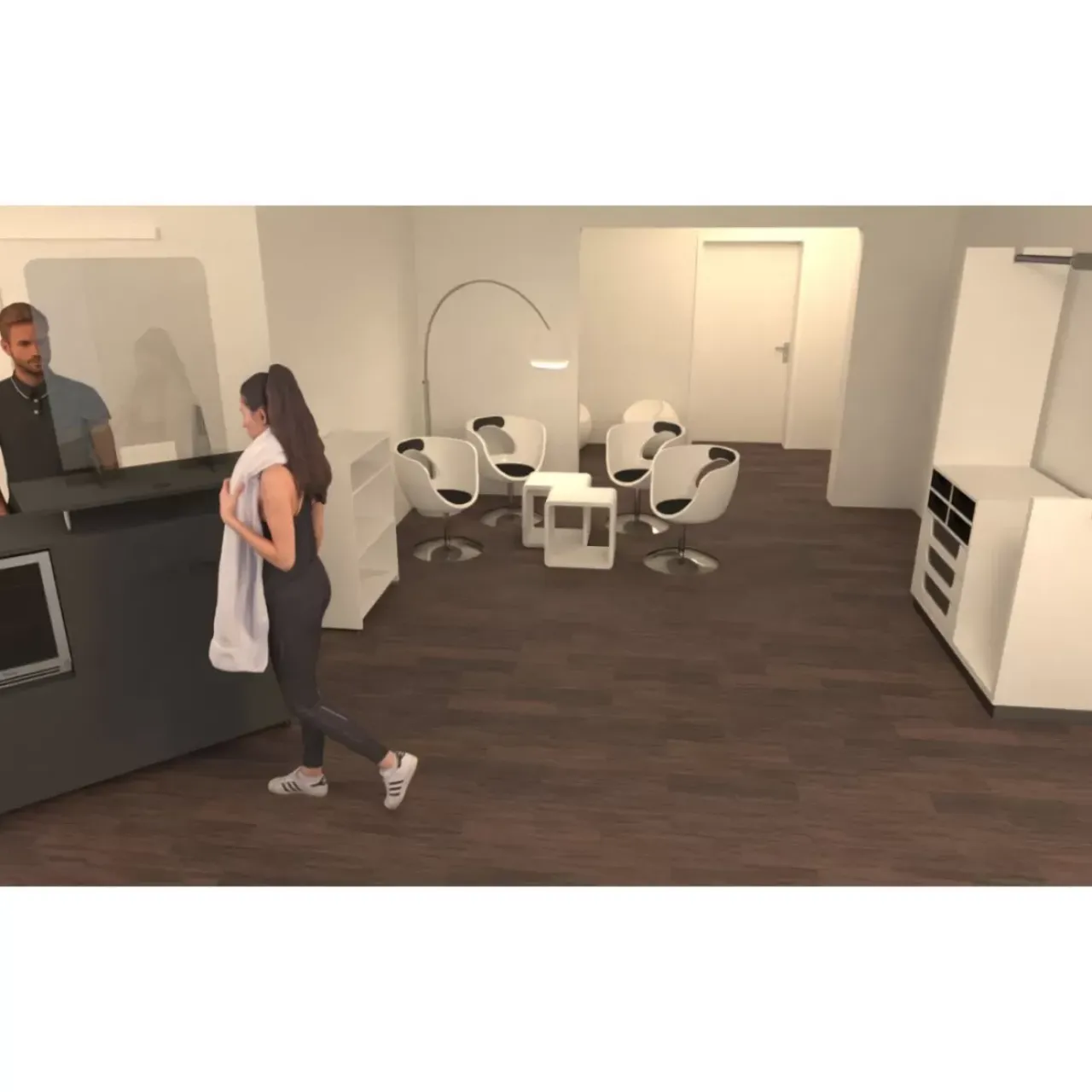 Sonstiges & Zubehör Accessoires|KARE Design Hygiene Schutz Basic Acryl 80*60*25Cm