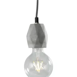 Leuchtobjekte|KARE Design Kabelfassung Diamond Concrete