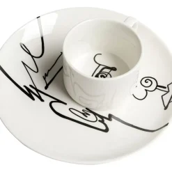 Geschirr & Tischaccessoires|KARE Design Kaffeetasse Viso Uomo (2/Tlg.)