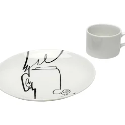 Geschirr & Tischaccessoires|KARE Design Kaffeetasse Viso Uomo (2/Tlg.)