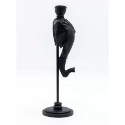 Kerzenständer & Laternen|KARE Design Kerzenständer Elephant Head Schwarz 36Cm