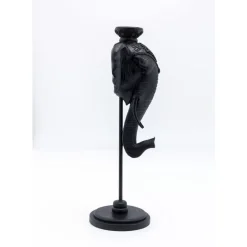 Kerzenständer & Laternen|KARE Design Kerzenständer Elephant Head Schwarz 49Cm