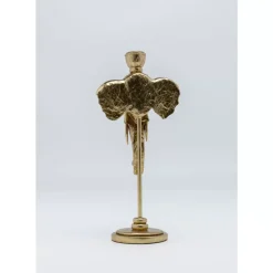 Kerzenständer & Laternen|KARE Design Kerzenständer Elephant Head Gold 36Cm