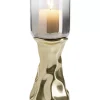 Kerzenständer & Laternen|KARE Design Kerzenständer Jade Gold 33Cm