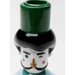 Kerzenständer & Laternen|KARE Design Kerzenständer Monsieur Mustache 16Cm