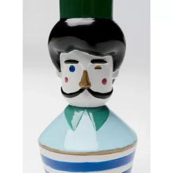 Kerzenständer & Laternen|KARE Design Kerzenständer Monsieur Mustache 16Cm