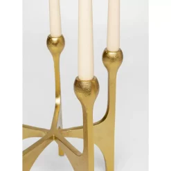 Kerzenständer & Laternen|KARE Design Kerzenständer Stacky Gold 31Cm