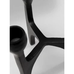 Kerzenständer & Laternen|KARE Design Kerzenständer Stacky Schwarz 15Cm