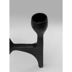 Kerzenständer & Laternen|KARE Design Kerzenständer Stacky Schwarz 15Cm