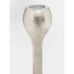 Kerzenständer & Laternen|KARE Design Kerzenständer Stacky Silber 31Cm