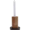 Kerzenständer & Laternen|KARE Design Kerzenständer Wood Zylinder 15Cm