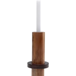 Kerzenständer & Laternen|KARE Design Kerzenständer Wood Zylinder 25Cm