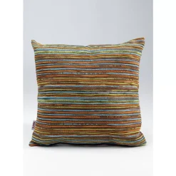 Kissen|KARE Design Kissen Colourful Stripes Braun 40X40Cm