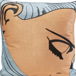 Kissen|KARE Design Kissen Comic Face 50X50Cm
