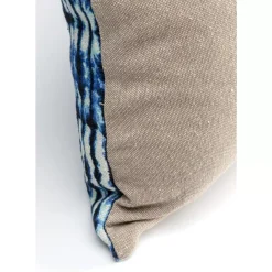 Kissen|KARE Design Kissen Desna Patchwork Blau 60X35Cm
