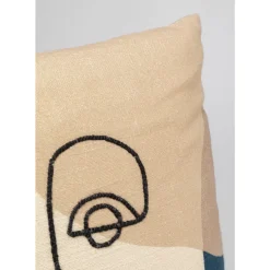 Kissen|KARE Design Kissen Face Art Multi 50X50Cm