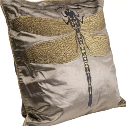 Kissen|KARE Design Kissen Glitter Dragonfly Braun 40X40Cm