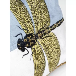 Kissen|KARE Design Kissen Glitter Dragonfly Weis 50X30Cm