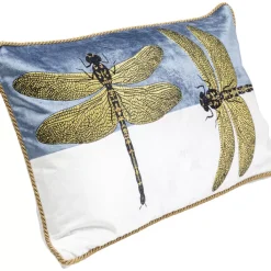 Kissen|KARE Design Kissen Glitter Dragonfly Weis 50X30Cm