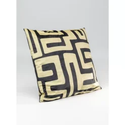 Kissen|KARE Design Kissen Labyrinth Schwarz 45X45Cm