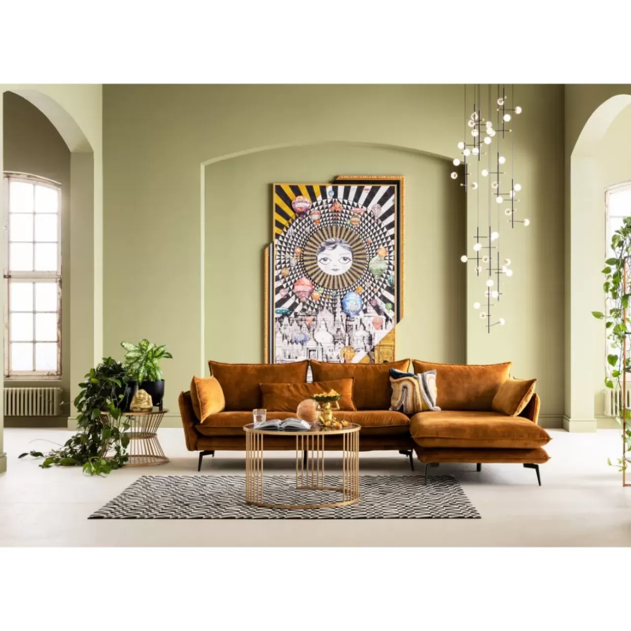 Kissen|KARE Design Kissen Lava Braun 45X45Cm