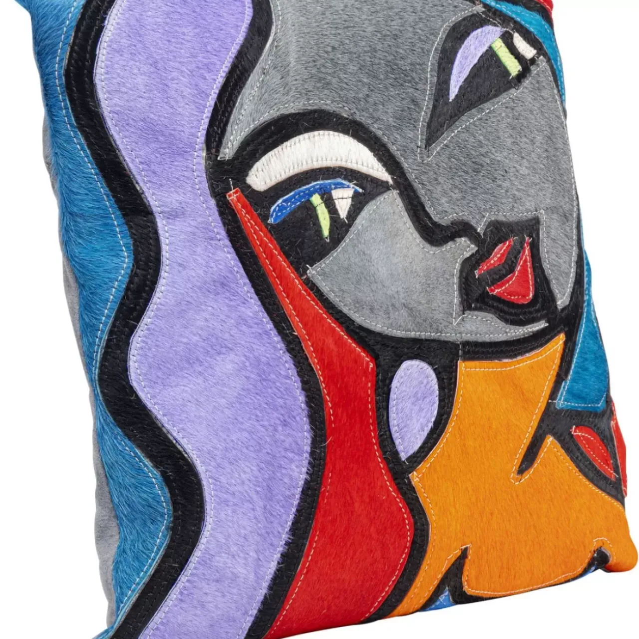 Kissen|KARE Design Kissen Monique Purple Hair 40X40Cm
