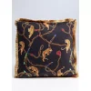Kissen|KARE Design Kissen Tiger Chain Schwarz 45X45Cm