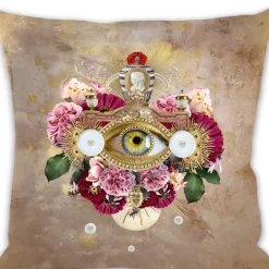 Deko & Geschenkartikel|KARE Design Kissenbezug 60X60 Eye Of Destiny