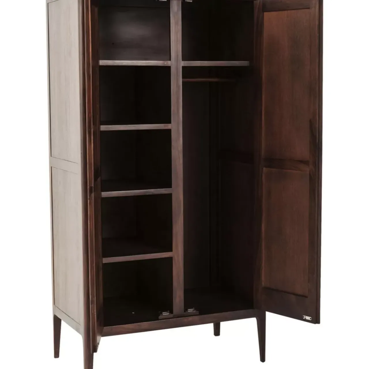 Regale|KARE Design Kleiderschrank Brooklyn Walnut