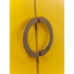 Regale|KARE Design Kleiderschrank Disk Yellow