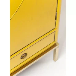 Regale|KARE Design Kleiderschrank Disk Yellow