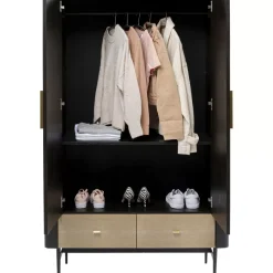 Regale|KARE Design Kleiderschrank Milano 180X110