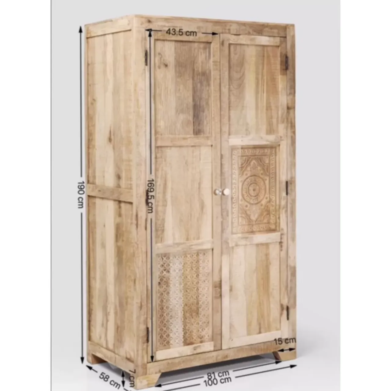 Regale|KARE Design Kleiderschrank Puro