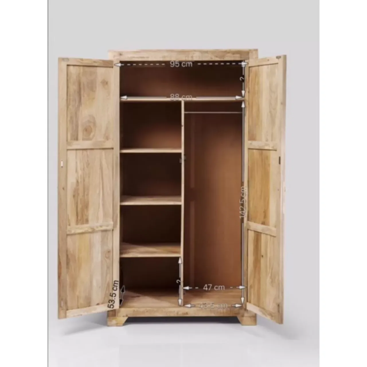 Regale|KARE Design Kleiderschrank Puro