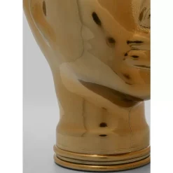 Deko & Geschenkartikel|KARE Design Kopfhorerstander Gold Metallic
